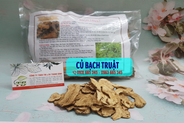 Củ Bạch Truật Khô 100G Hàng Cao Cấp - Thảo Dược Thanh Bình