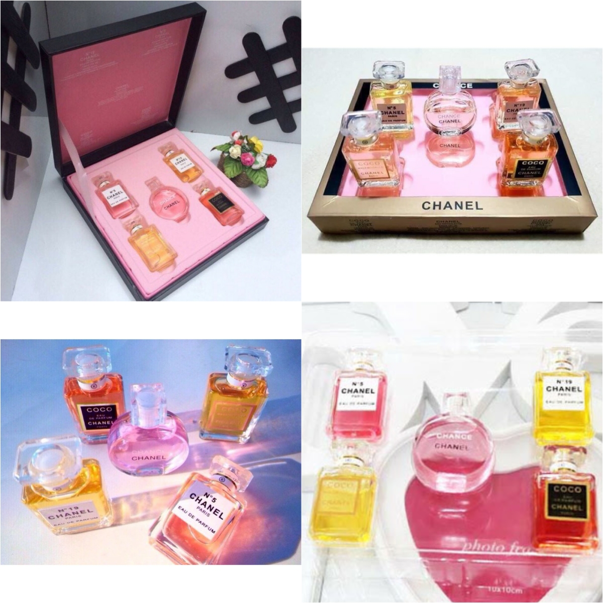 Set 5 Chai Nước Hoa Nữ Mini Chance