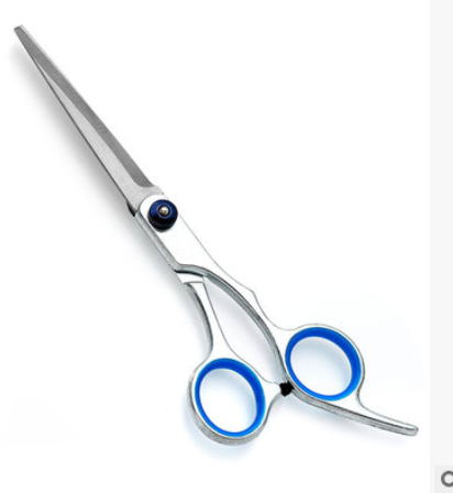 [Hàng mới về] Kéo Cắt Tóc Và Tỉa Tóc Bằng Thép Không Gỉ Chất Lượng Cao ( tay cầm xanh)
