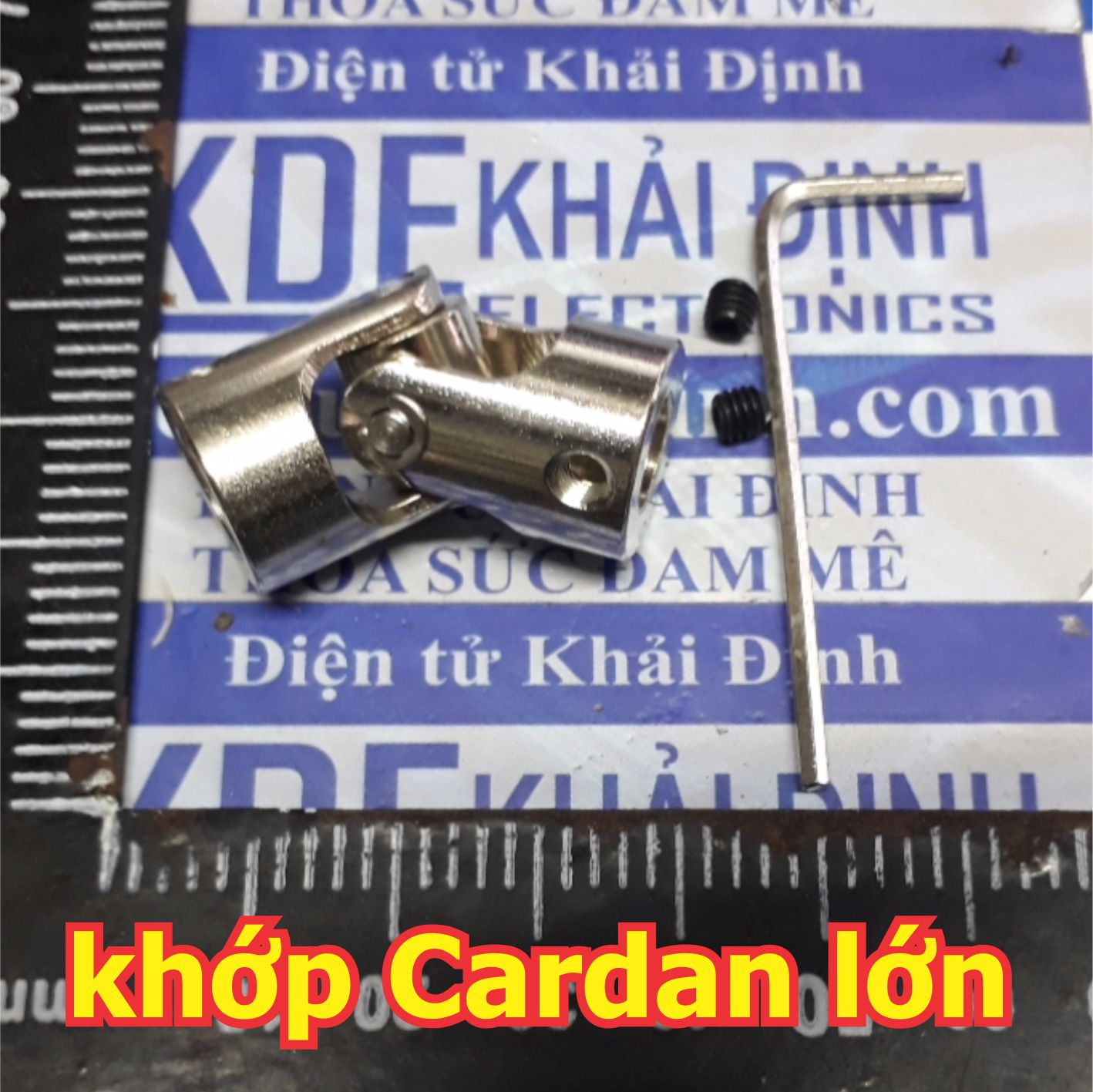 khớp cardan, khớp nối chéo, kết nối 2 trục dễ dàng 2 trục cho trục 8mm/10mm kde5173