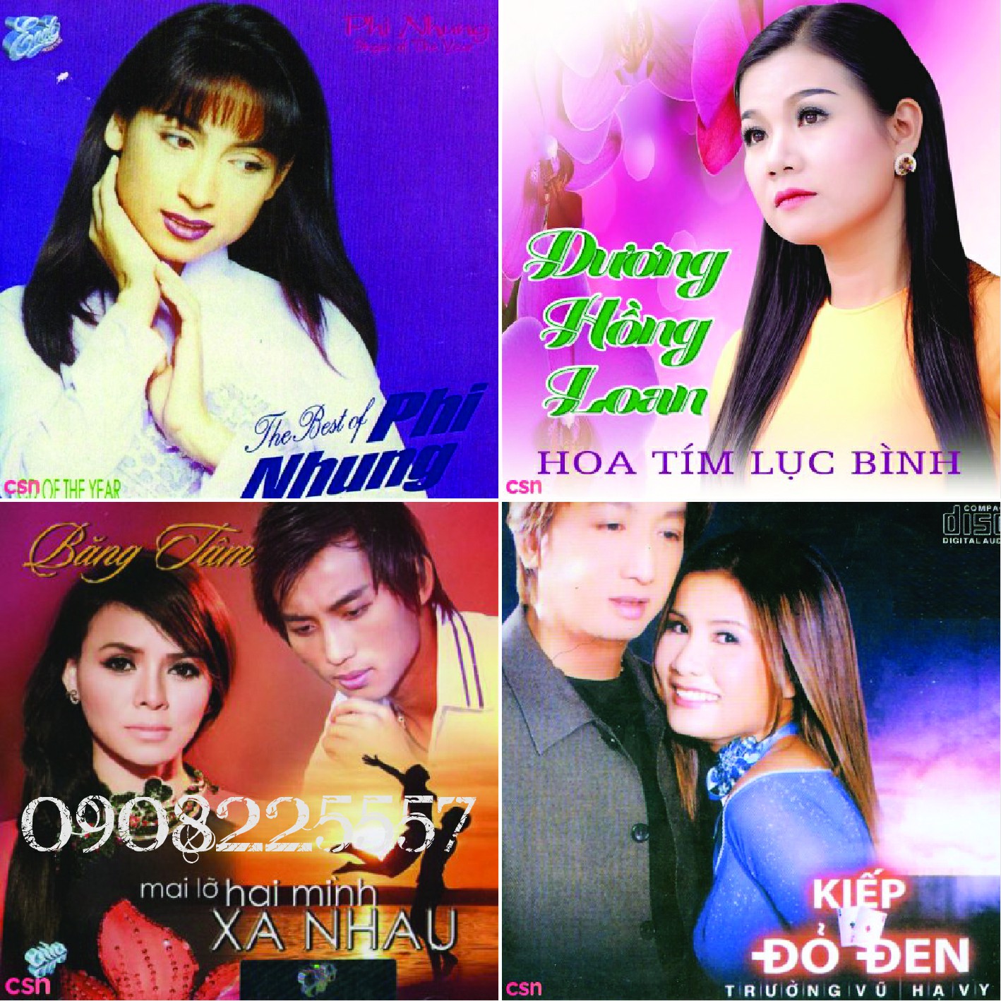 MP3-CD Dân Ca trữ tình 94 Bài Hát ( Hát trên xe ô tô hay đầu Đĩa gia đình có hỗ trợ MP3 )