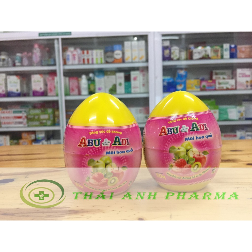 Kẹo Dẻo Abu Adi Bổ Sung Vitamin- Trứng