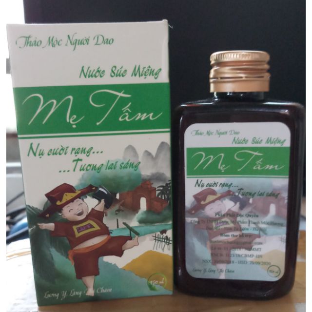 Nước Súc Miệng Mẹ Tấm Cam Kết Chuẩn 150Ml