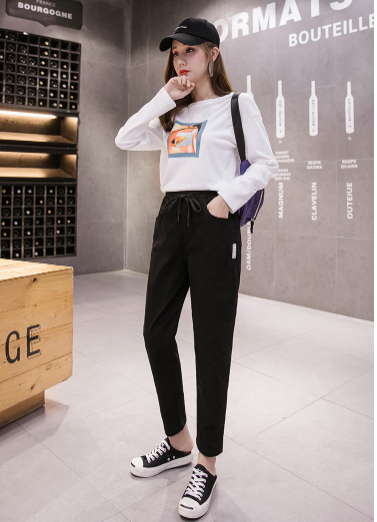 [HCM]Quần kaki nữ lưng thun thiết kế đơn giản cực chất