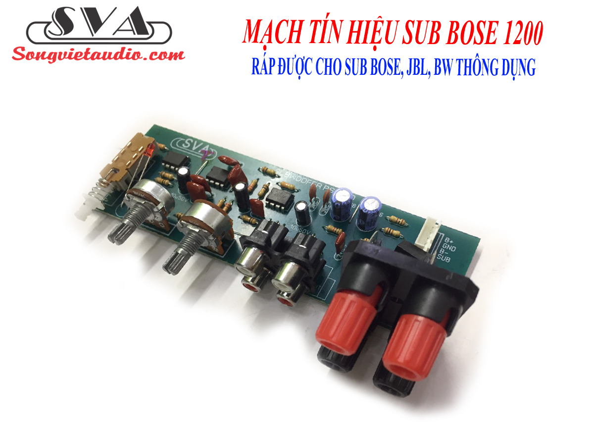 MẠCH LỌC SUB - MẠCH LỌC TÍN HIỆU - SUB BOSE 1200 - 1 MẠCH