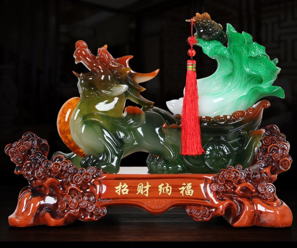 Tỳ hưu phong thủy kéo bắp cải