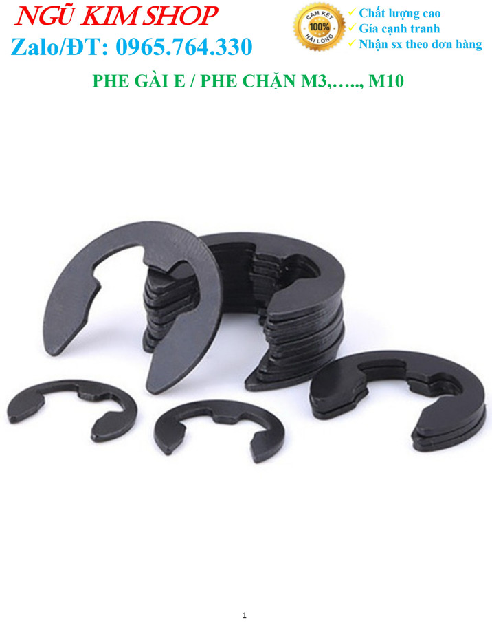 PHE GÀI CHỮ E M3 đến M15