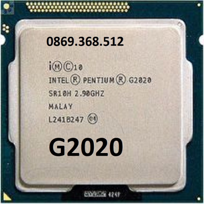 Bảng giá cpu G2020 lắp main socket 1155 chip G2020 tặng kèm keo tản nhiệt lắp main h61 b75 Phong Vũ