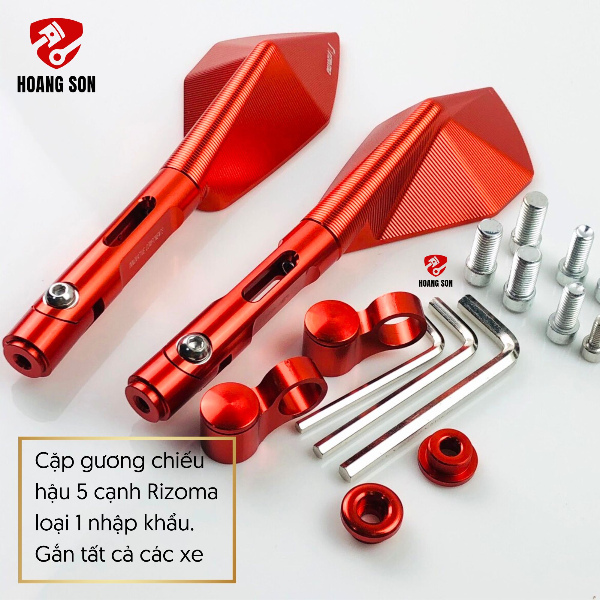 Kính Rizoma 5 cạnh loại 1 nhập khẩu fullbox-gương chiếu hậu 5 cạnh ...