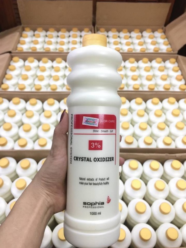 Kem trợ nhuộm - Sophia oxidizer crystal (200ml, 1000ml)