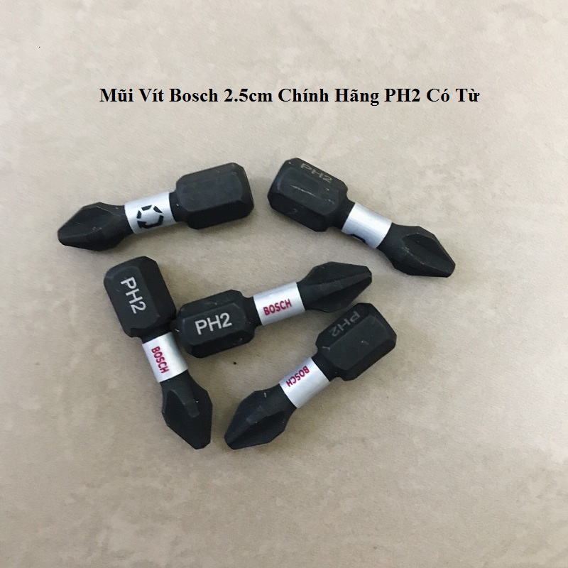 5 Mũi Vít Chính Hãng Nhập Ph2 25mm