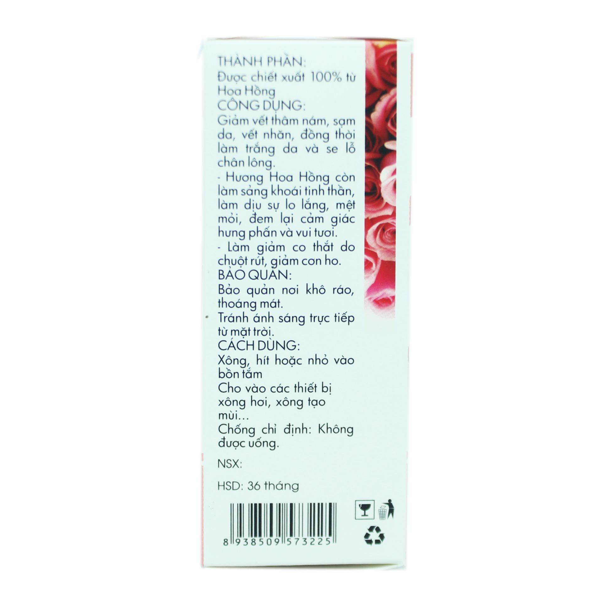 Tinh dầu hoa hồng Kim Vui 50ml
