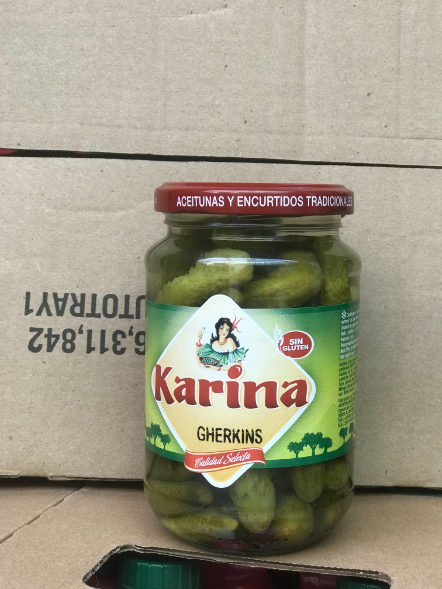 Dưa bao tử ngâm Pickled cucumber 360gr