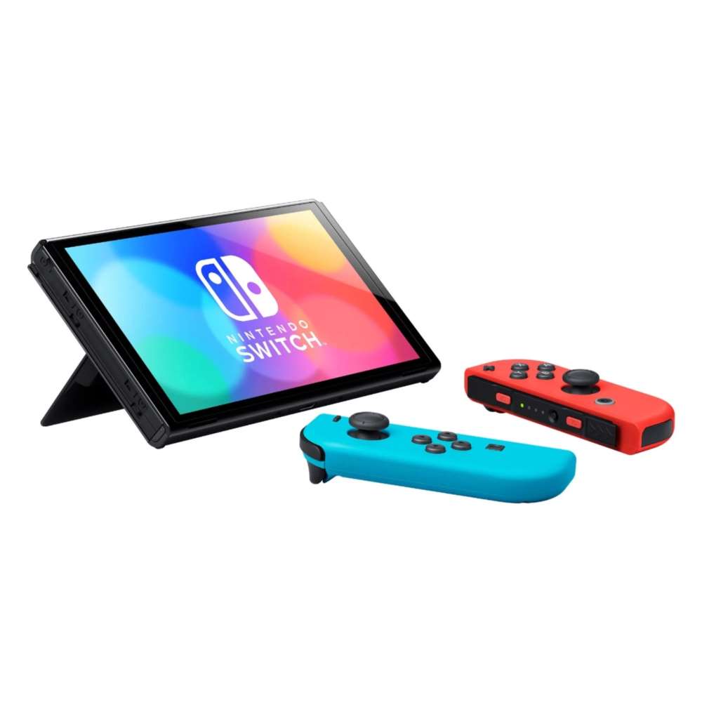 MÁY NINTENDO SWITCH OLED MODEL NEON JOYCON / WHITE JOYCON