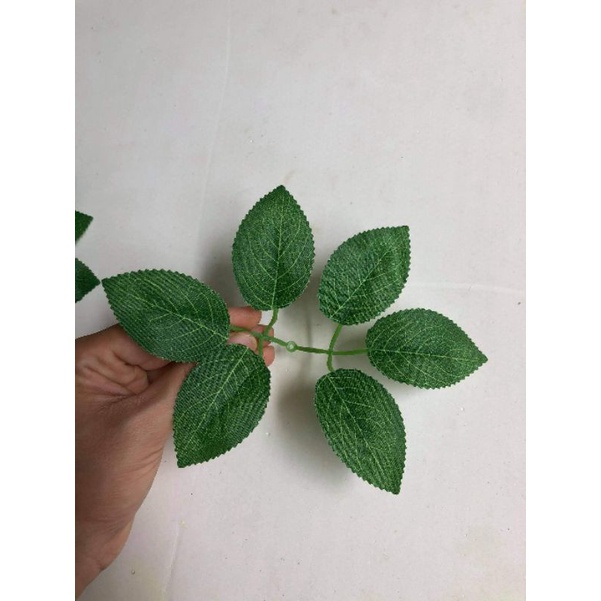 Hoa giả - 10 Lá hồng gân