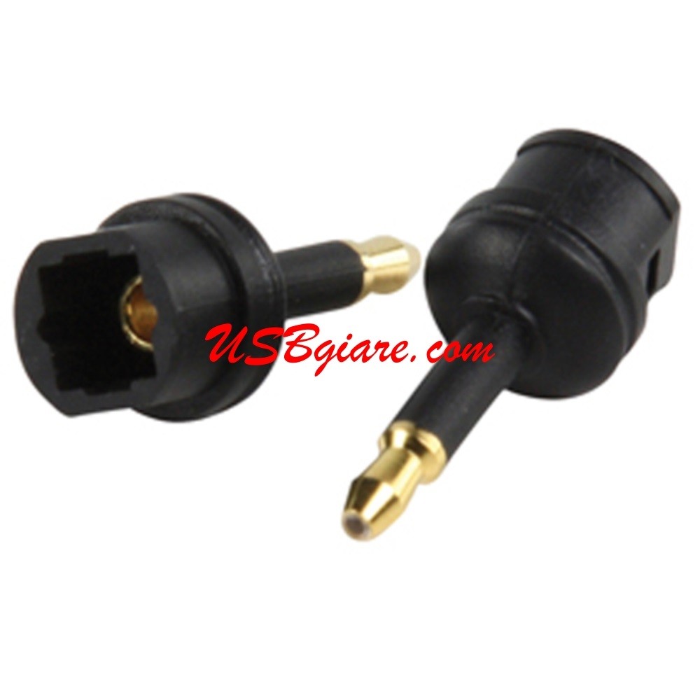 Đầu chuyển 3.5mm mini toslink sang toslink optical