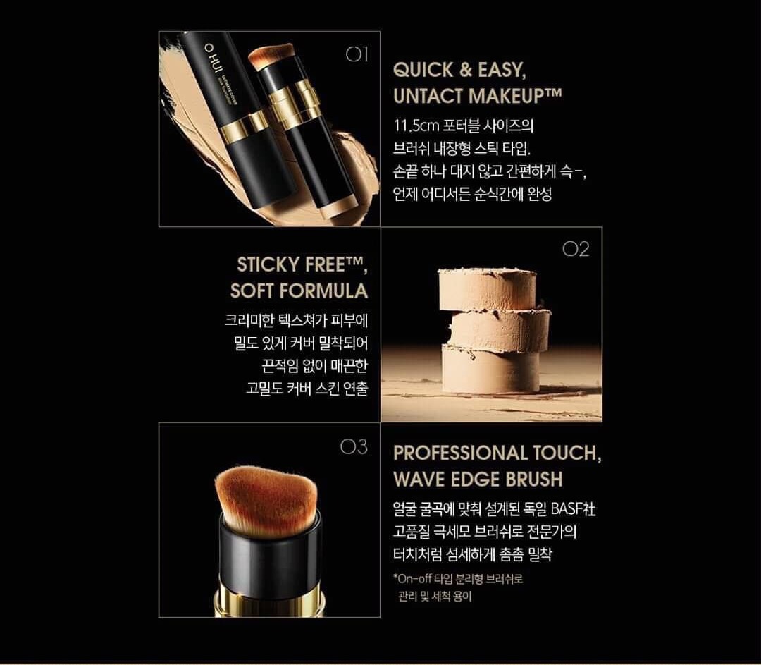 [HCM]KEM NỀN OHUI ULTIMATE COVER STICK FOUNDATION