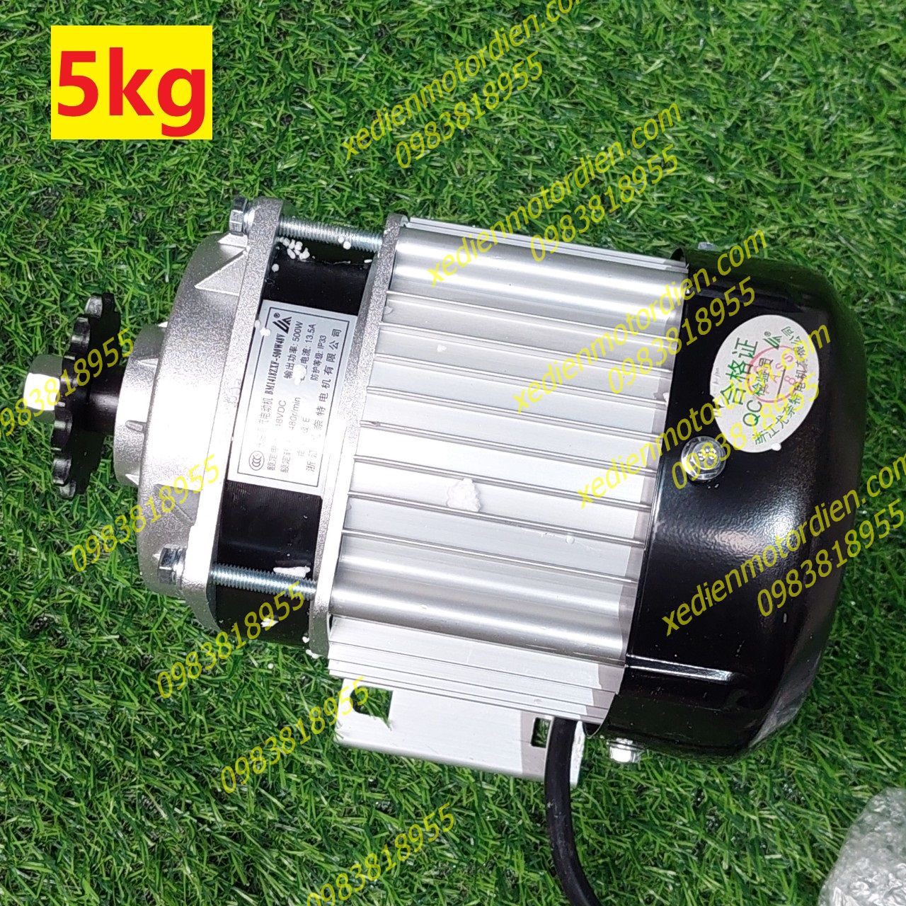 Động cơ giảm tốc không chổi than DC 48v 500w ba pha