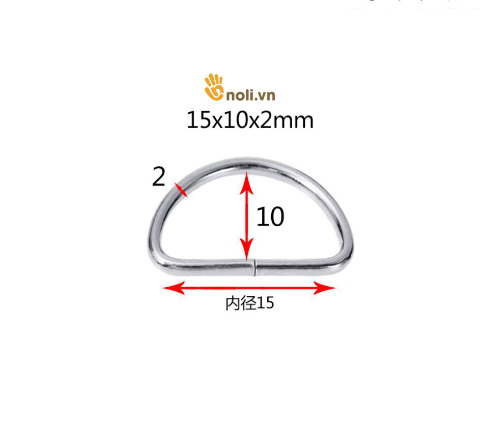 D eyelet 15mm