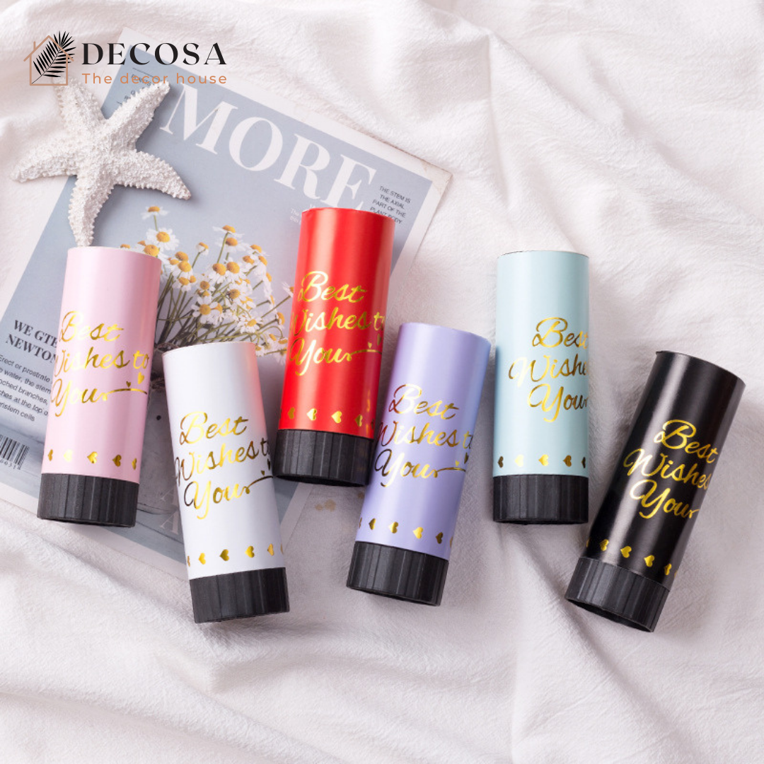 Ống phụt pháo hoa giấy ống pháo hoa confetti