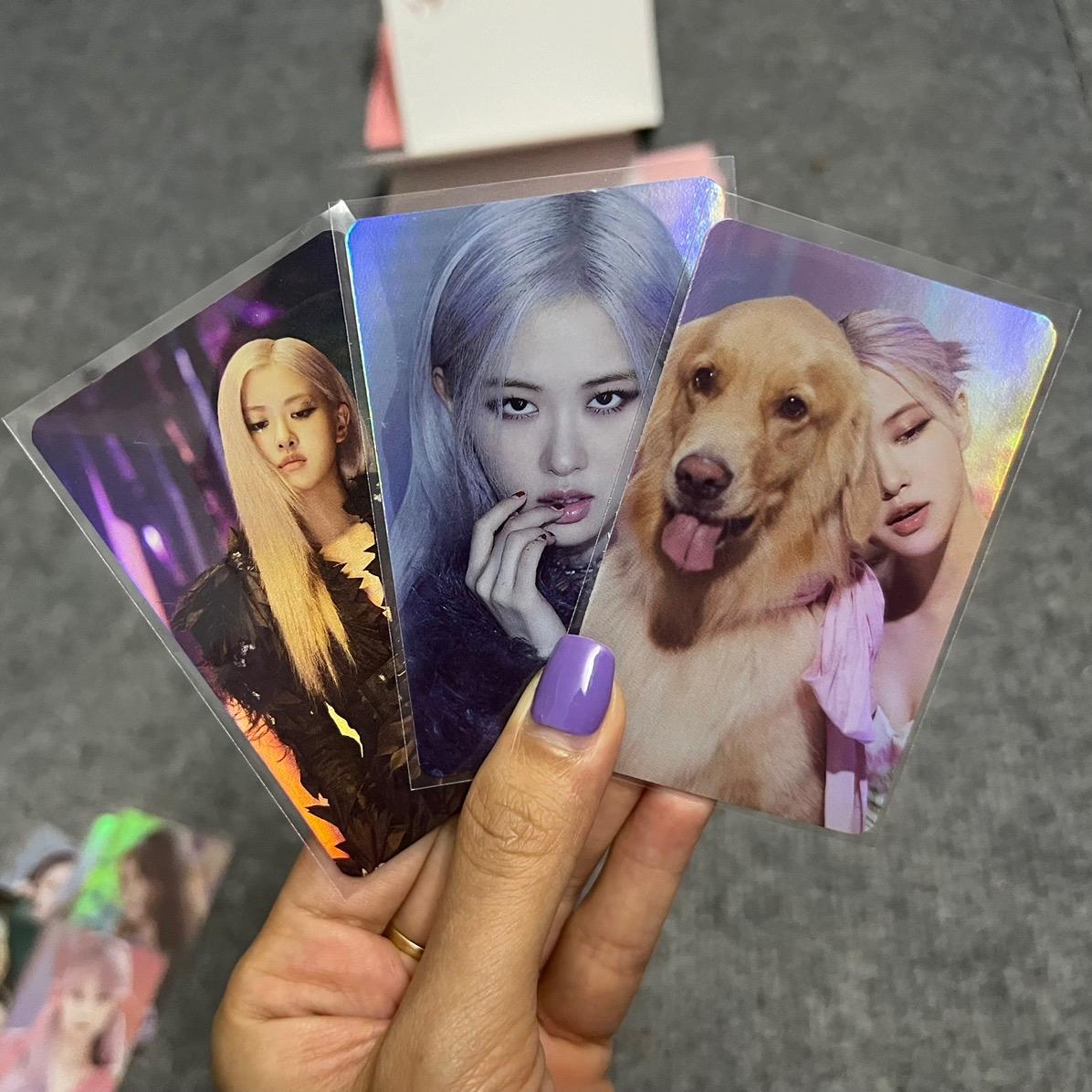 [THE SHOW] PHOTO LYRICS CARD BLACKPINK (Bộ ảnh 12 thẻ bo góc BLACKPINK)