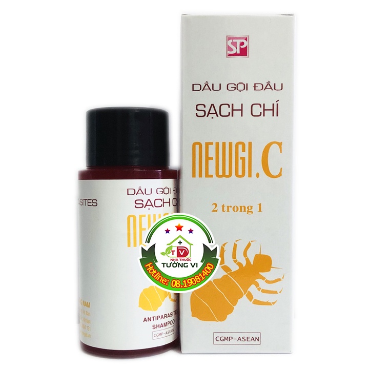 [CHÍNH HÃNG] Dầu gội đầu sạch chí Newgi.C
