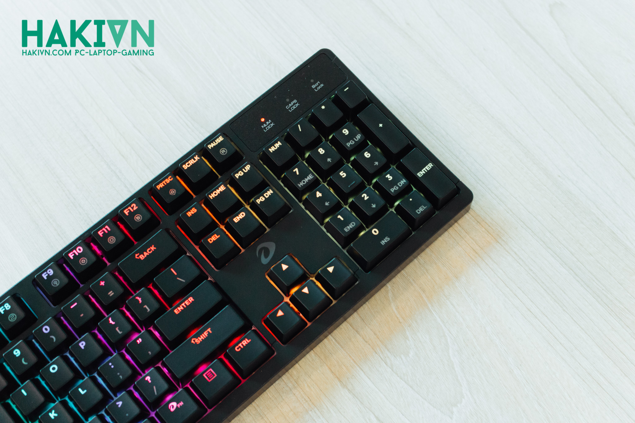 [HCM]Bàn phím cơ Gaming DAREU EK1280 104KEY (RGB Blue/ Brown/ Red D switch)
