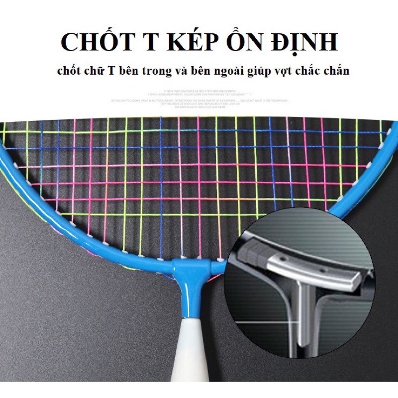 Bộ Vợt Cầu Lông Trẻ Em [Tặng kèm 2 cầu]