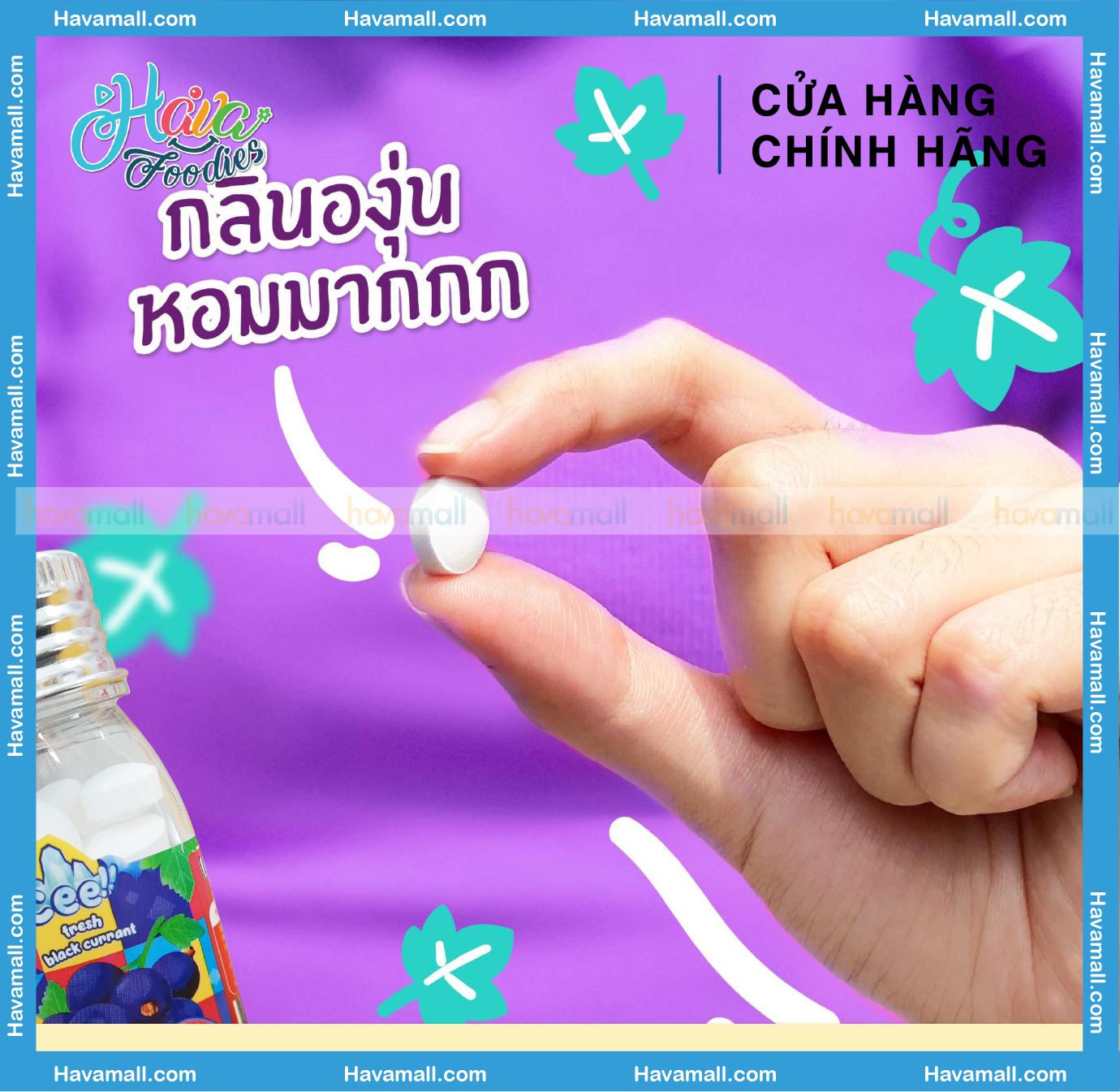 [ DATE MỚI NHẤT ] Kẹo Icee Vị Lý Chua Đen – Icee Candy Black Currant 23g