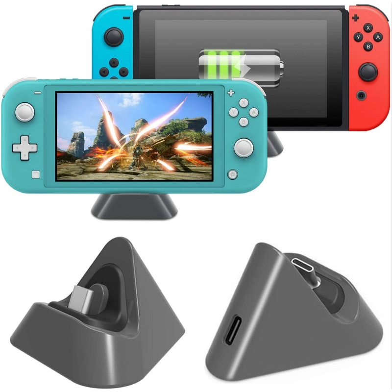 [HCM]Dock Sạc Mini Cho Máy Game Nintendo Switch Lite - KCD