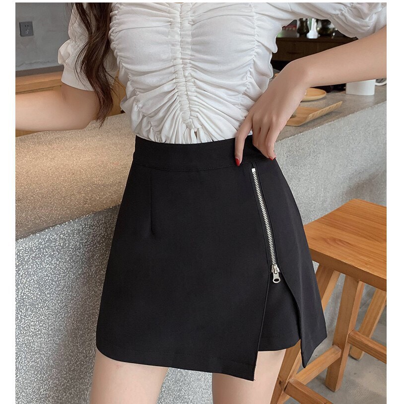 Quần giả váy khóa kéo siêu xinh