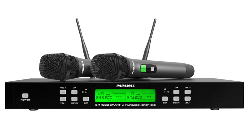Micro không dây paramax sm-1000 smart - bảo hành 24 tháng - gia khang shop