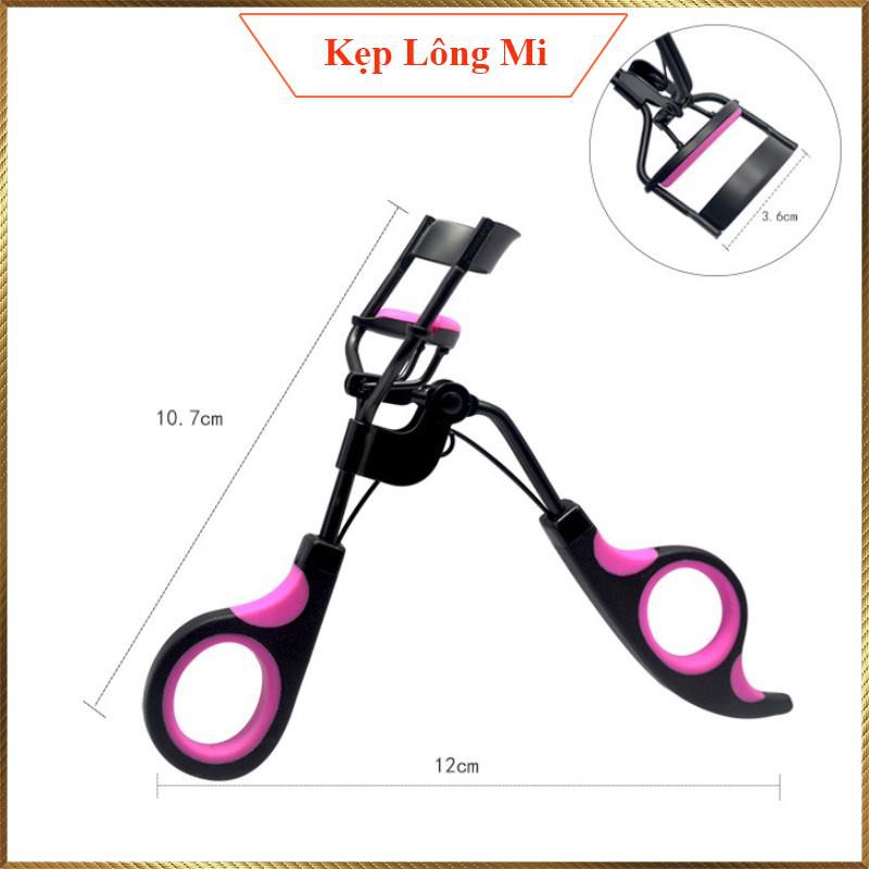 Kẹp lông mi đẹp tay cầm tròn FLE24