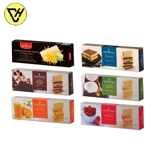 Bánh Xốp Imperial 100gram/Hộp - Nhiều Vị