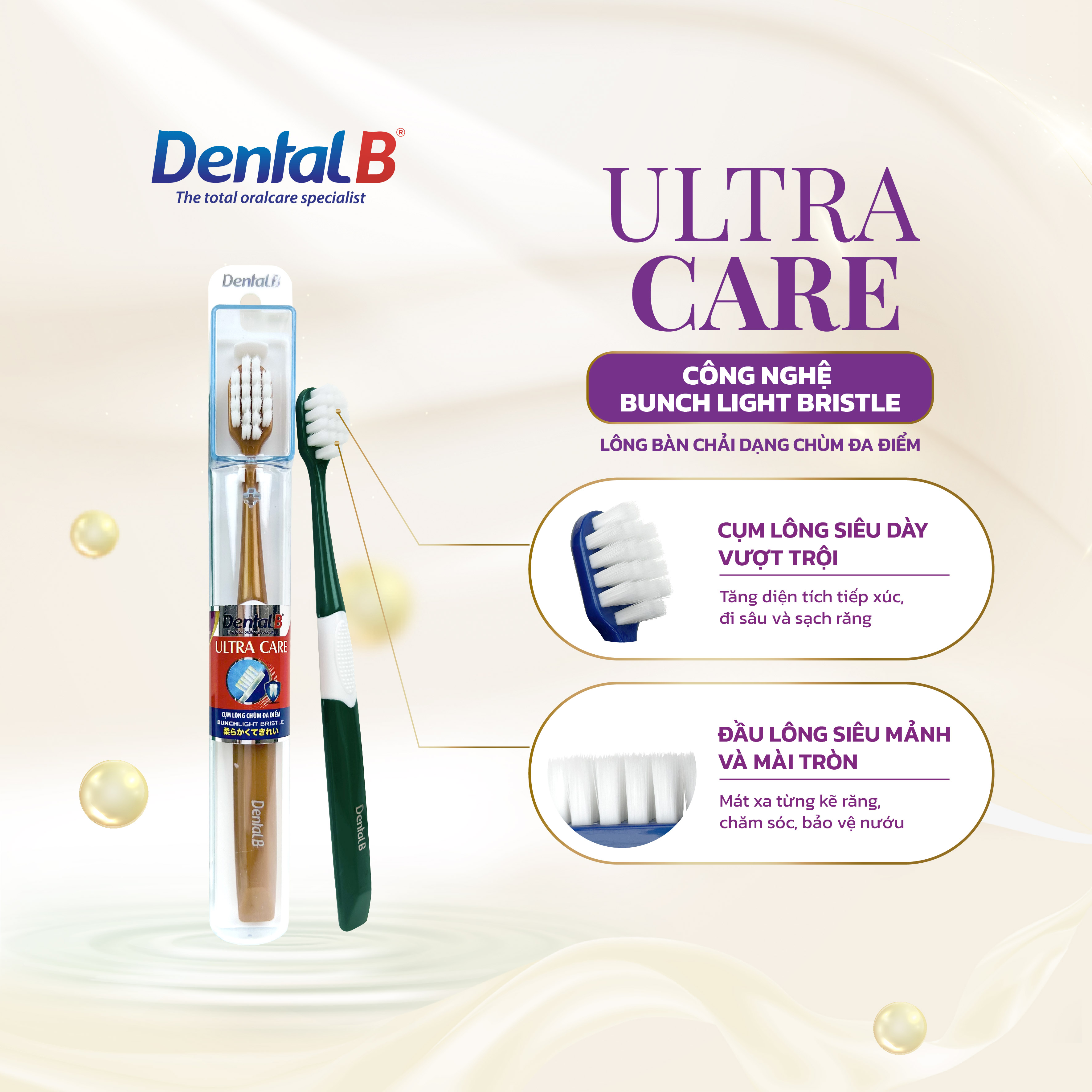 Bàn chải đánh răng Dental B – UltraCare
