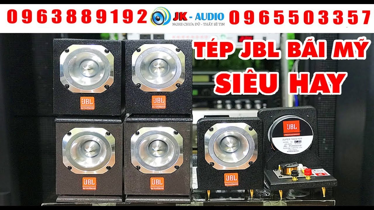 Loa tép rời cực hay cho bộ dàn Karaoke