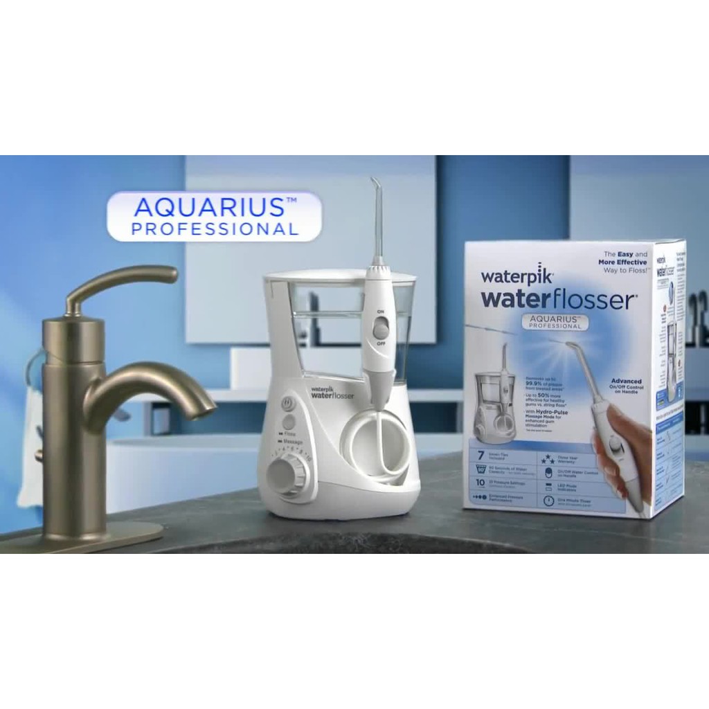 (Chính hãng) Máy tăm nước Waterpik Aquarius Professional WP-660 / WP-662/ WP-663/ WP-667