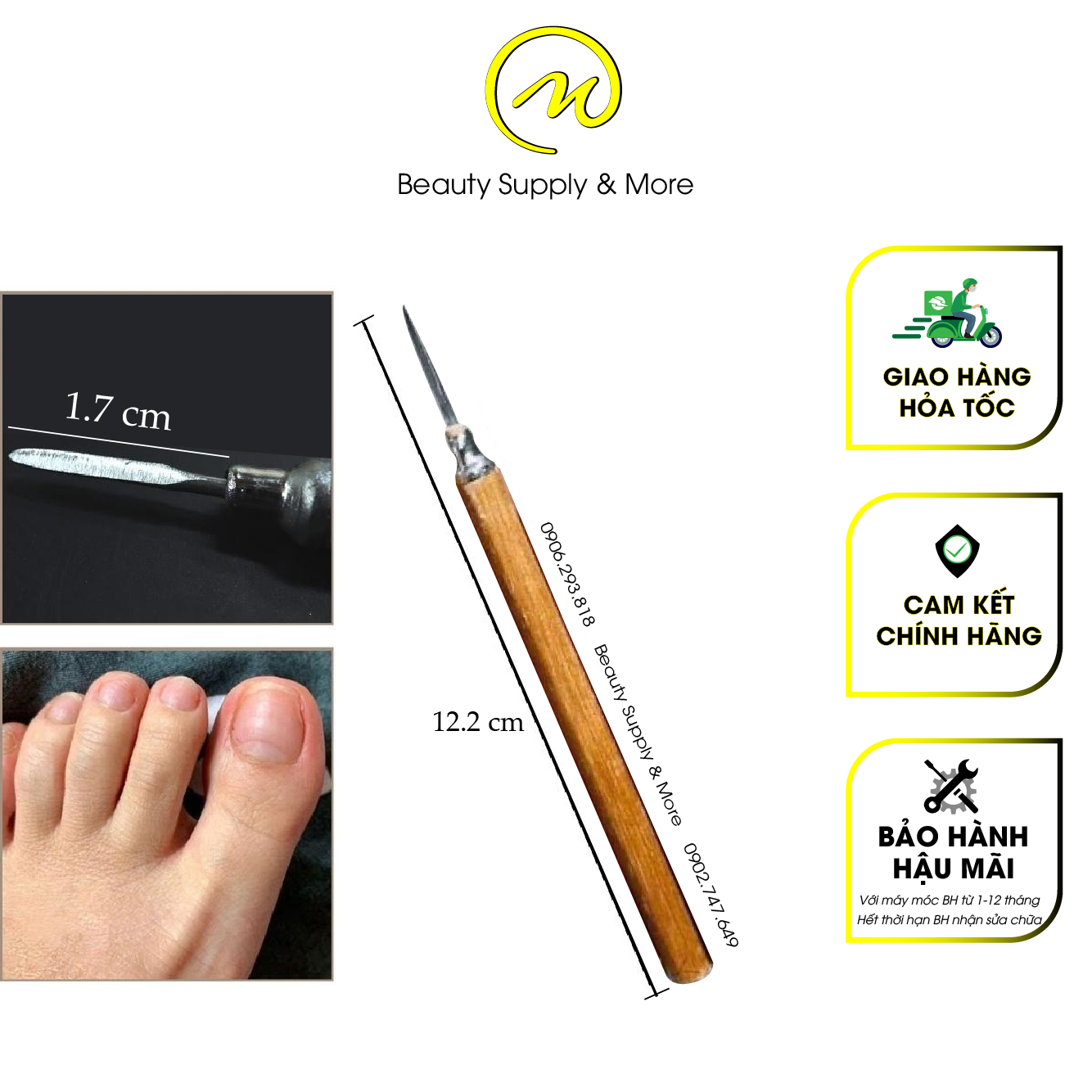 Cây lấy khóe cán gỗ - lấy khóe làm móng