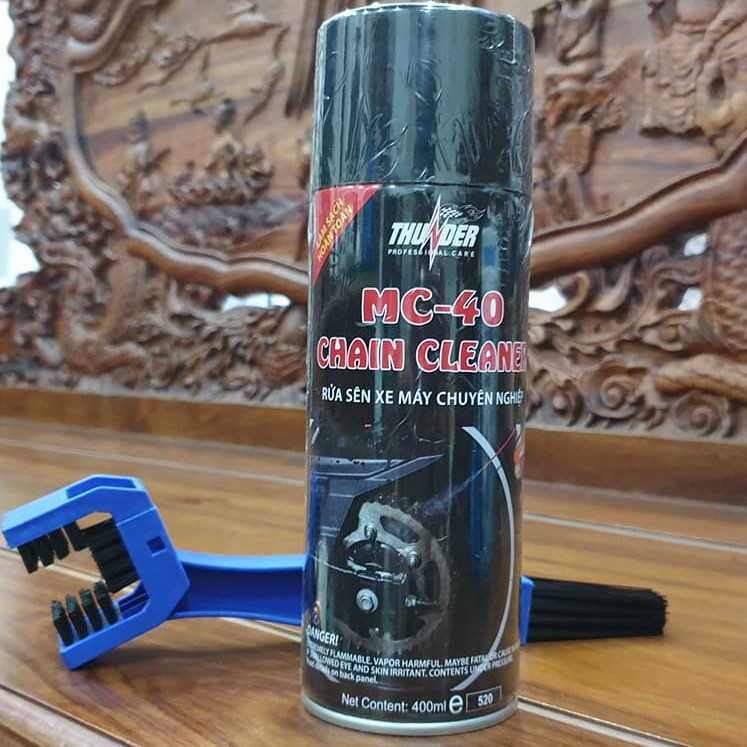 Vệ Sinh Sên Thunder Mc-40 400Ml | +Bàn Chải