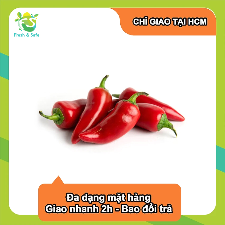 [Chỉ Giao HCM] Ớt Xiêm Đỏ - 30g