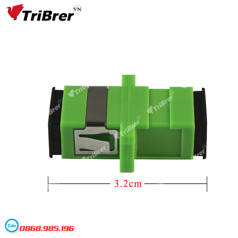 Combo 10-30-50 đầu ADAPTER nối sợi quang SC/APC - Coupler SC/APC