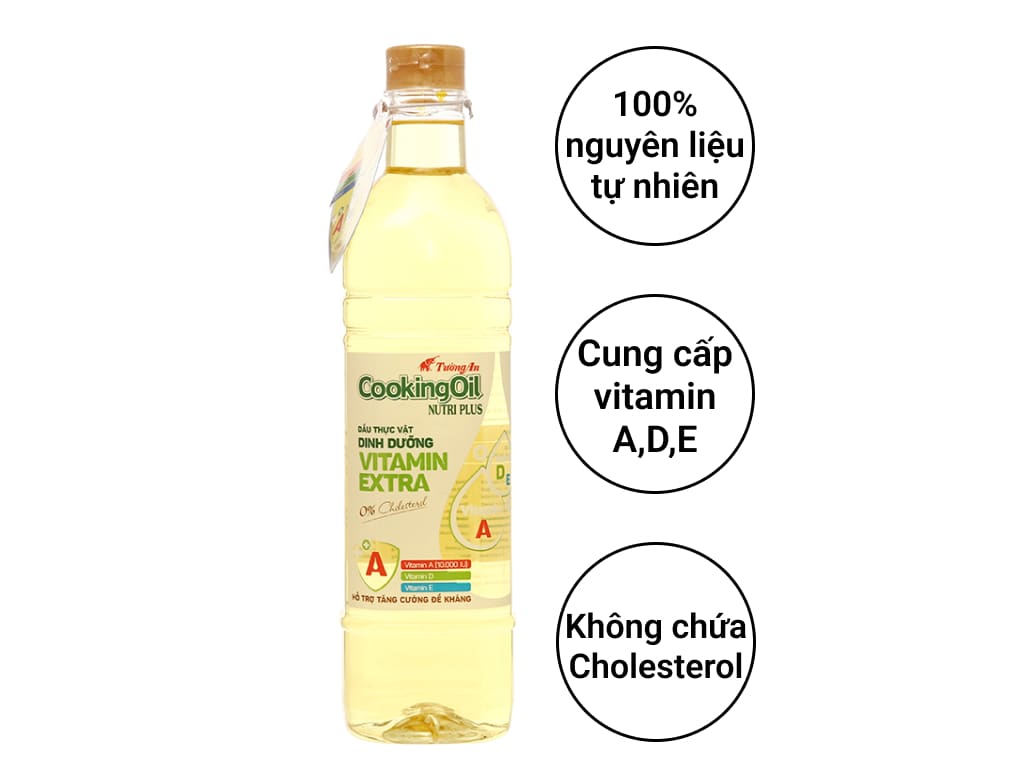 DẦU ĂN TƯỜNG AN COOKING OIL 400ML/1 LÍT (Mẫu mới)
