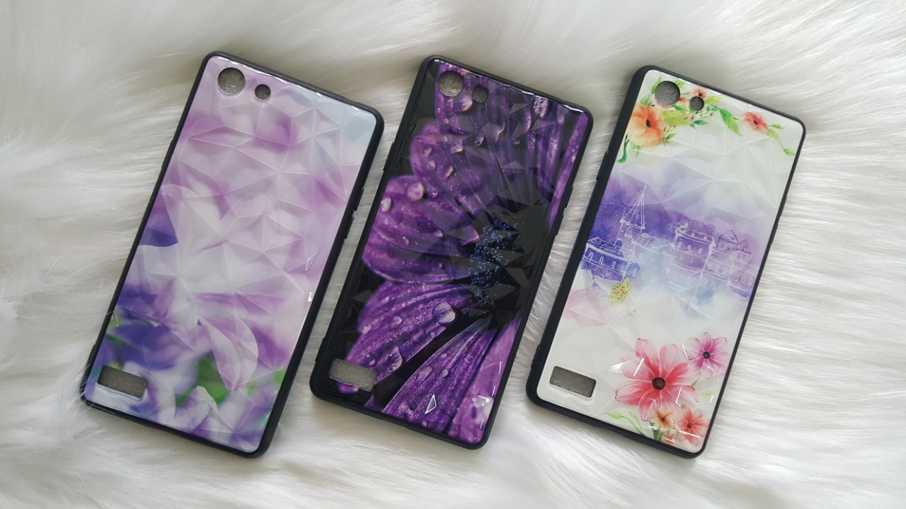 Ốp lưng 3D kim cương hình siêu cưng Oppo A33/ Neo7