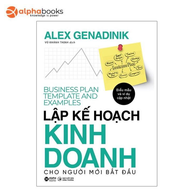 Sách mới alphabooks - lập kế hoạch kinh doanh cho người mới bắt đầu