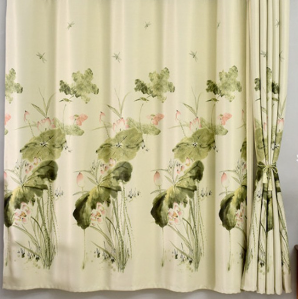 Rèm dán cửa không cần thanh treo size 1m x 2m