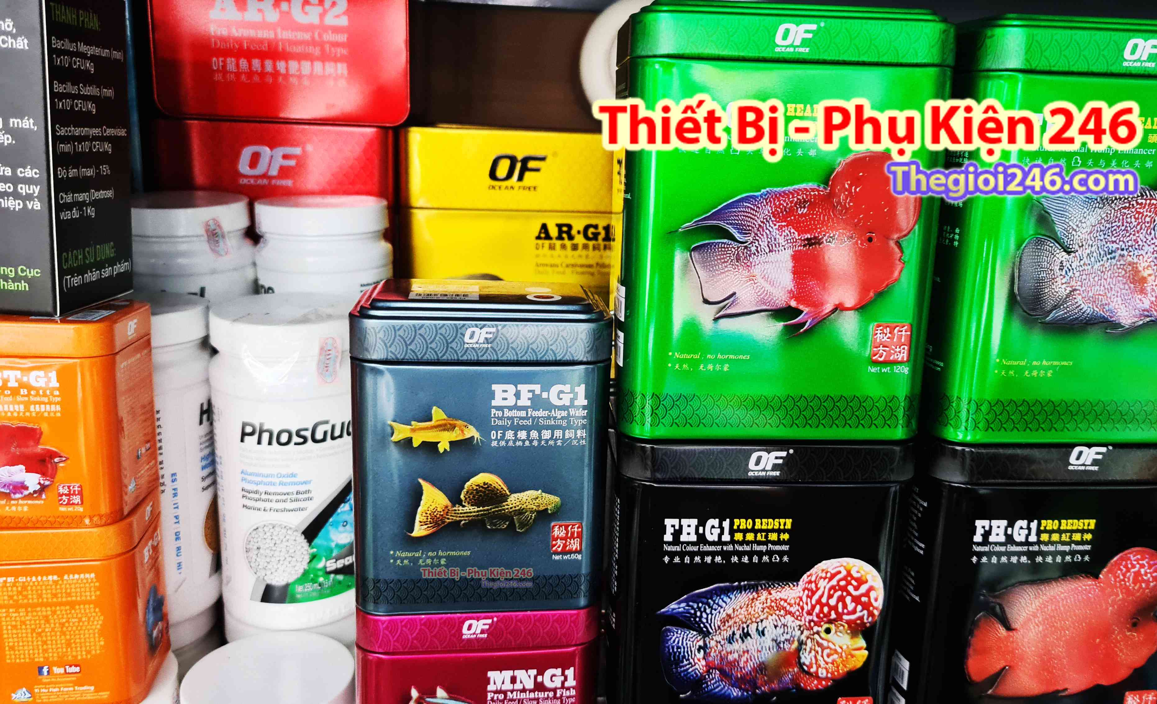 Thức ăn cho cá Pleco và cá chuột cao cấp BF-G1
