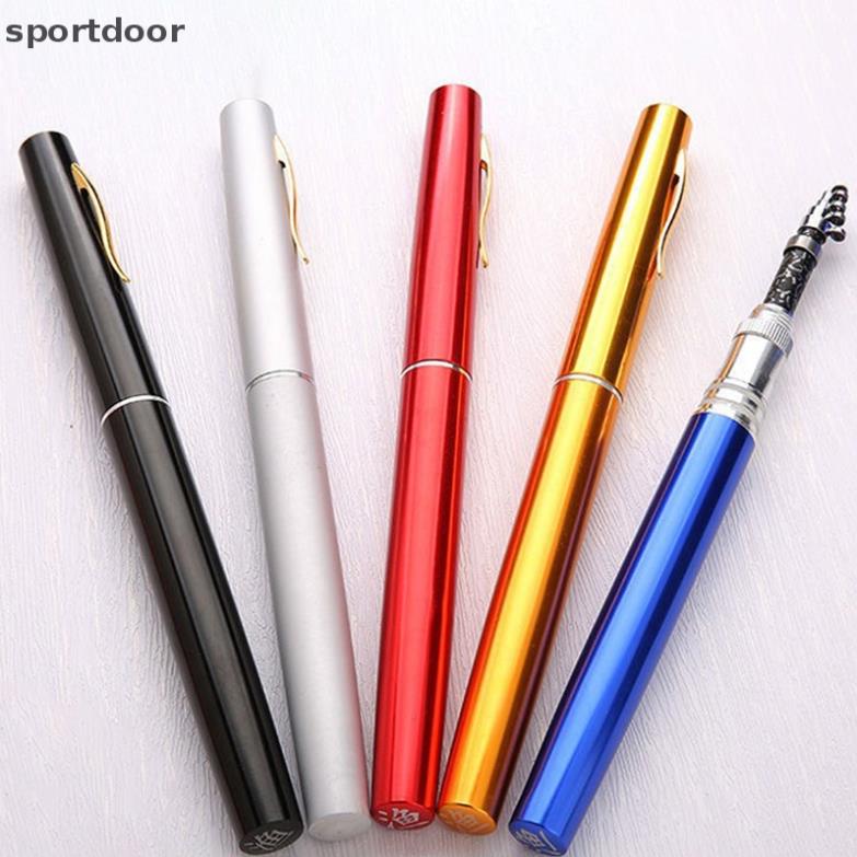 Cần Câu Cá Mini Hình Cây Bút Gấp Gọn Bỏ Túi