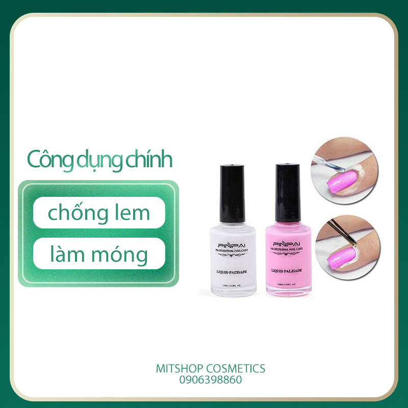 Sơn chống lem viền hỗ trợ sơn móng