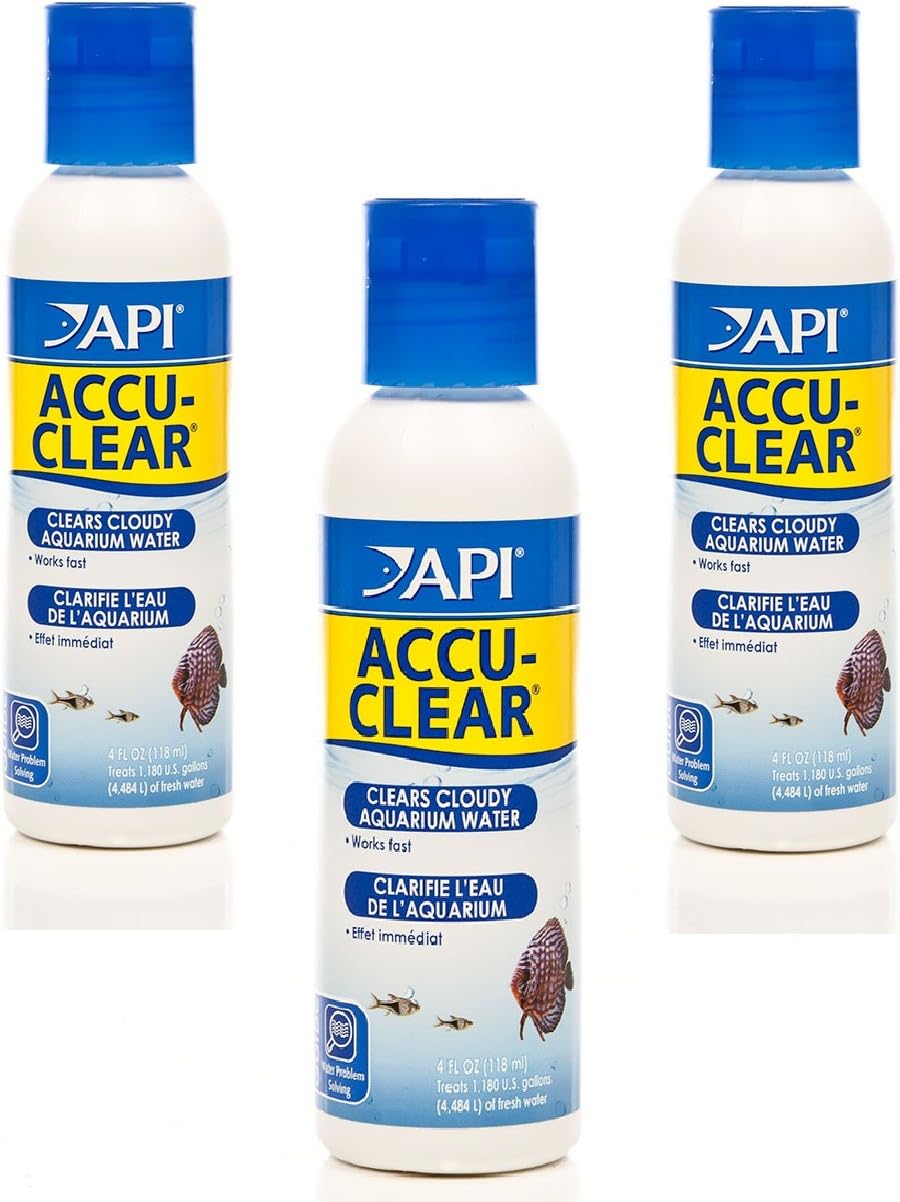 Làm trong nước bể cá API Accu clear 118ml API ACCU-CLEAR Freshwater Aquarium Water Clarifier