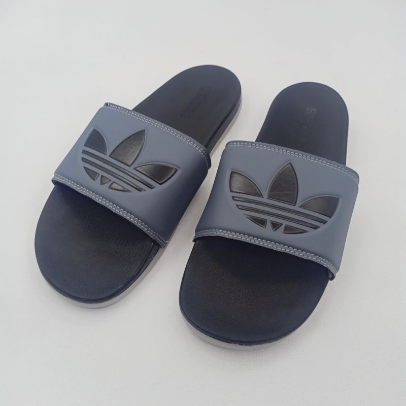 Dép adidas nam plus bông lúa xám
